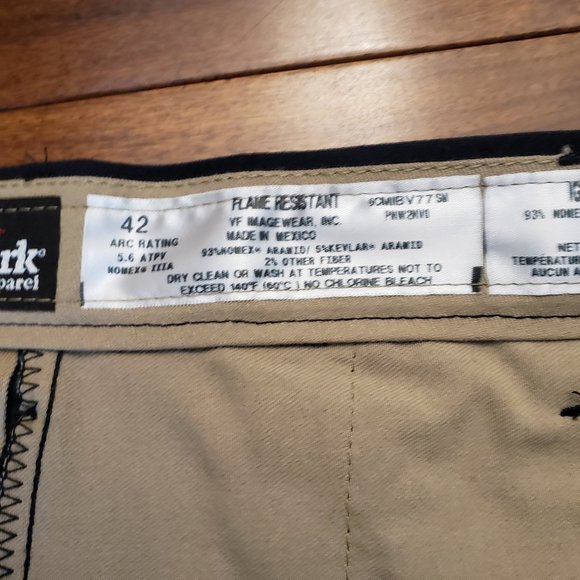 3 Work Pants - Nomex Flame Resistant - NEW - 42x28 - Picture 6 of 6